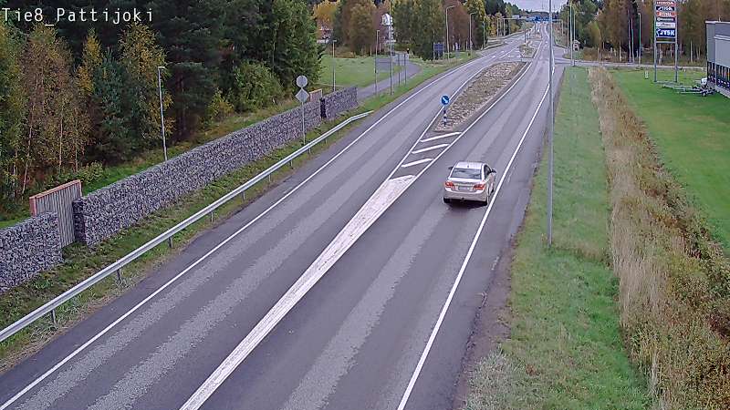 Kelikamerat Kuva Tie 8 Raahe, Pattijoki, Raahe, Pohjois-Pohjanmaa