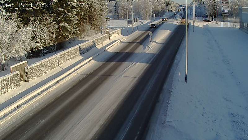 Weather Camera Image Road 8 Raahe, Pattijoki, Raahe, Pohjois-Pohjanmaa