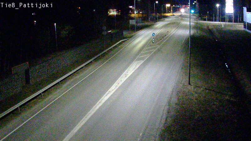 Weather Camera Image Väg 8 Raahe, Pattijoki, Raahe, Pohjois-Pohjanmaa