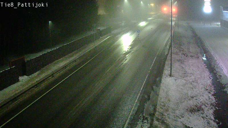 Weather Camera Image Väg 8 Raahe, Pattijoki, Raahe, Pohjois-Pohjanmaa