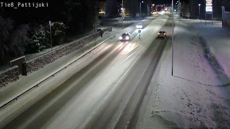 Weather Camera Image Road 8 Raahe, Pattijoki, Raahe, Pohjois-Pohjanmaa