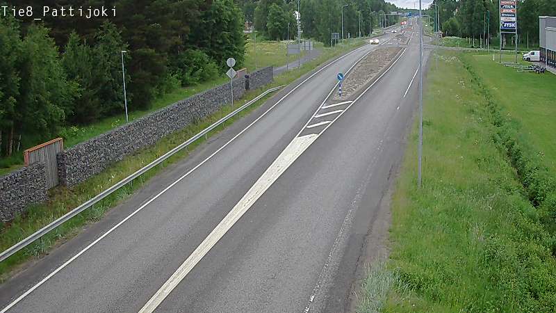 Kelikamerat Kuva Tie 8 Raahe, Pattijoki, Raahe, Pohjois-Pohjanmaa