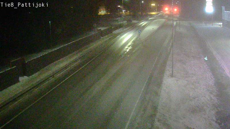 Weather Camera Image Road 8 Raahe, Pattijoki, Raahe, Pohjois-Pohjanmaa