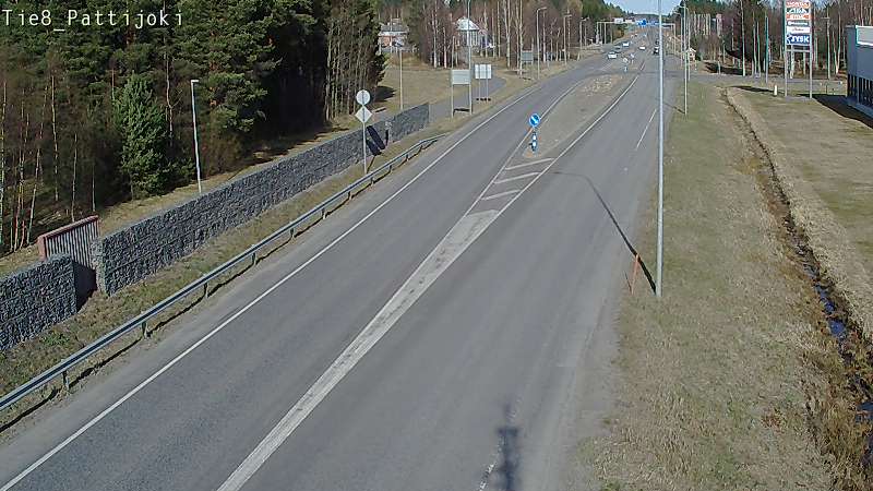 Kelikamerat Kuva Tie 8 Raahe, Pattijoki, Raahe, Pohjois-Pohjanmaa