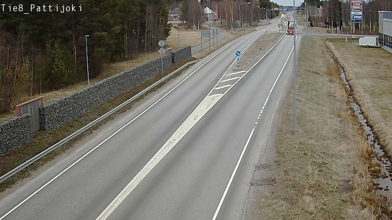 Kelikamerat Kuva Tie 8 Raahe, Pattijoki, Raahe, Pohjois-Pohjanmaa