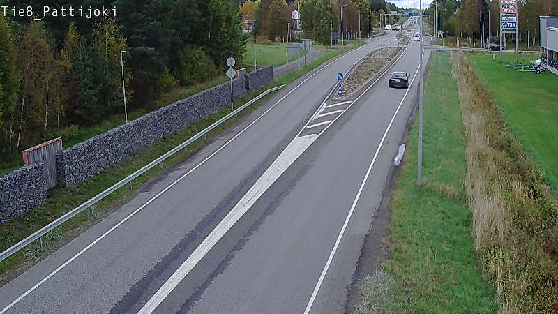 Kelikamerat Kuva Tie 8 Raahe, Pattijoki, Raahe, Pohjois-Pohjanmaa