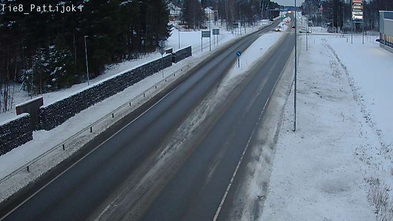 Kelikamerat Kuva Tie 8 Raahe, Pattijoki, Raahe, Pohjois-Pohjanmaa