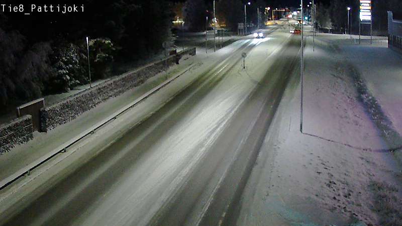 Weather Camera Image Road 8 Raahe, Pattijoki, Raahe, Pohjois-Pohjanmaa