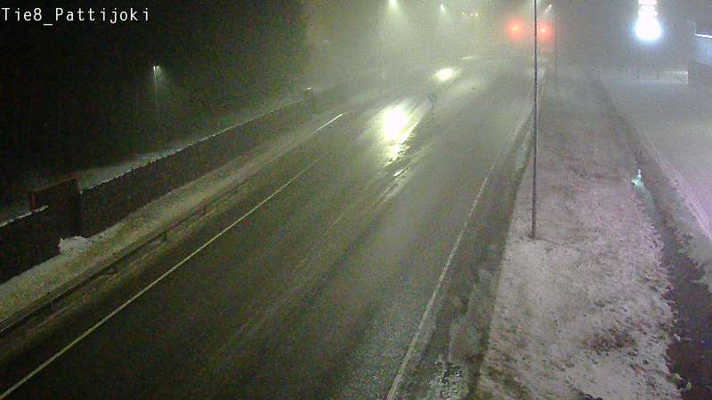 Weather Camera Image Väg 8 Raahe, Pattijoki, Raahe, Pohjois-Pohjanmaa