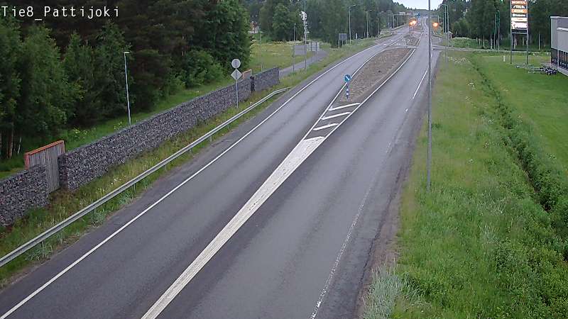 Kelikamerat Kuva Tie 8 Raahe, Pattijoki, Raahe, Pohjois-Pohjanmaa