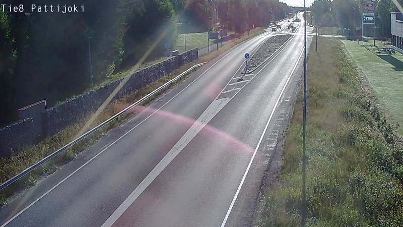 Weather Camera Image Road 8 Raahe, Pattijoki, Raahe, Pohjois-Pohjanmaa