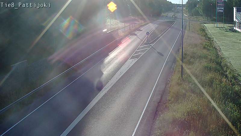 Weather Camera Image Road 8 Raahe, Pattijoki, Raahe, Pohjois-Pohjanmaa