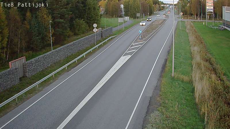 Kelikamerat Kuva Tie 8 Raahe, Pattijoki, Raahe, Pohjois-Pohjanmaa