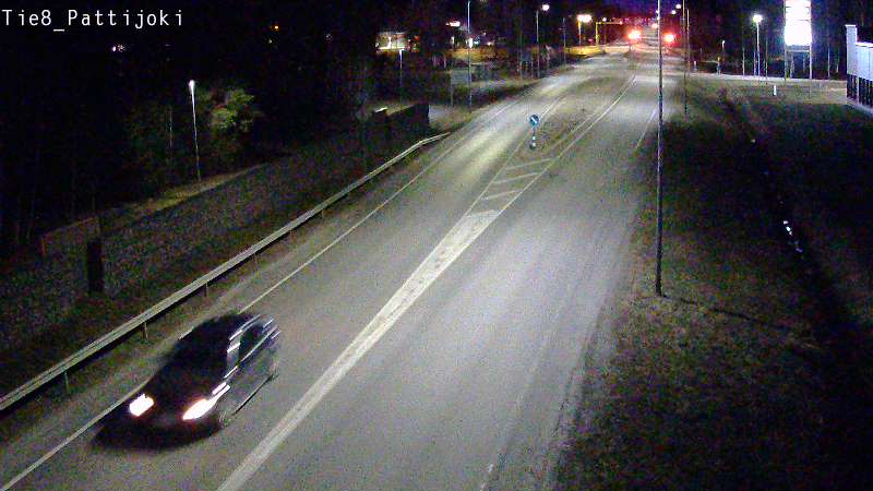 Weather Camera Image Väg 8 Raahe, Pattijoki, Raahe, Pohjois-Pohjanmaa