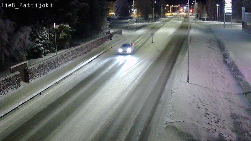 Weather Camera Image Road 8 Raahe, Pattijoki, Raahe, Pohjois-Pohjanmaa