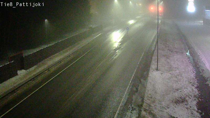 Weather Camera Image Väg 8 Raahe, Pattijoki, Raahe, Pohjois-Pohjanmaa