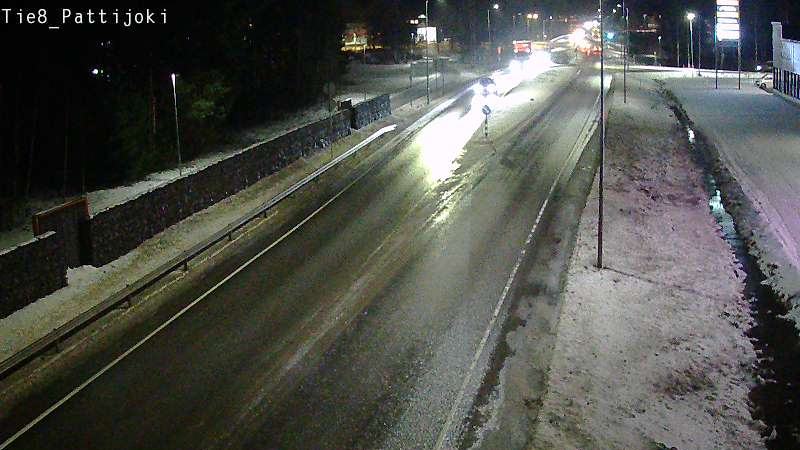 Weather Camera Image Väg 8 Raahe, Pattijoki, Raahe, Pohjois-Pohjanmaa