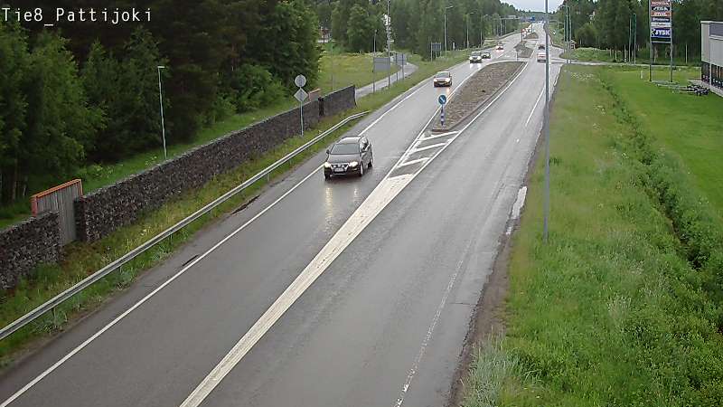 Kelikamerat Kuva Tie 8 Raahe, Pattijoki, Raahe, Pohjois-Pohjanmaa