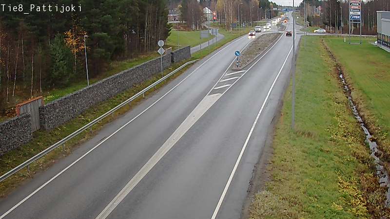 Kelikamerat Kuva Tie 8 Raahe, Pattijoki, Raahe, Pohjois-Pohjanmaa