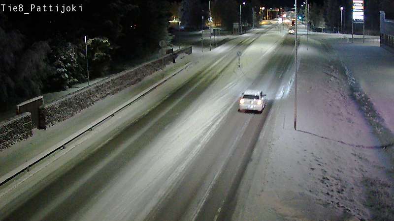 Weather Camera Image Road 8 Raahe, Pattijoki, Raahe, Pohjois-Pohjanmaa