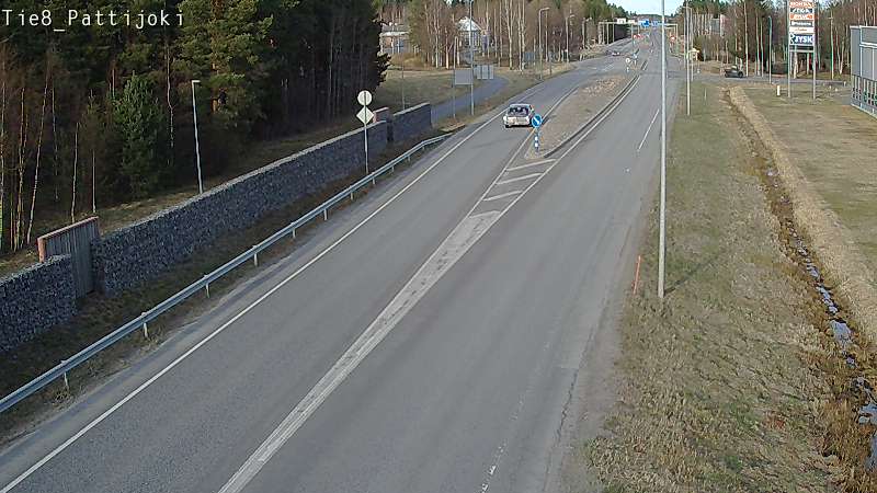 Kelikamerat Kuva Tie 8 Raahe, Pattijoki, Raahe, Pohjois-Pohjanmaa