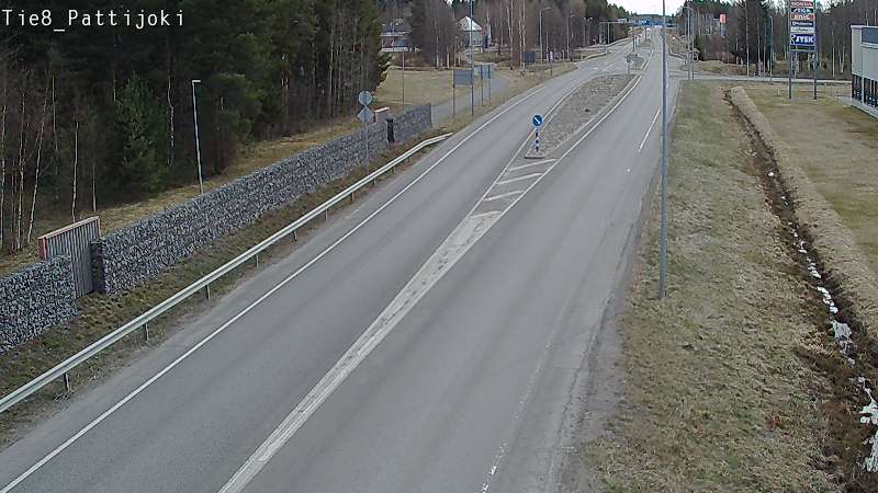 Kelikamerat Kuva Tie 8 Raahe, Pattijoki, Raahe, Pohjois-Pohjanmaa