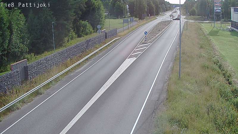 Weather Camera Image Road 8 Raahe, Pattijoki, Raahe, Pohjois-Pohjanmaa