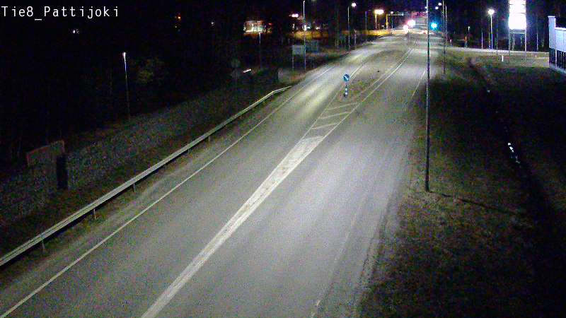 Weather Camera Image Väg 8 Raahe, Pattijoki, Raahe, Pohjois-Pohjanmaa