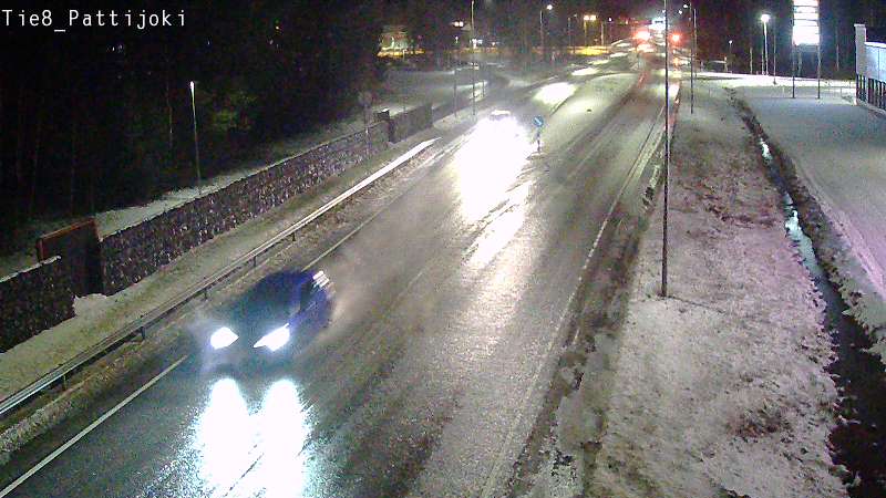 Weather Camera Image Väg 8 Raahe, Pattijoki, Raahe, Pohjois-Pohjanmaa
