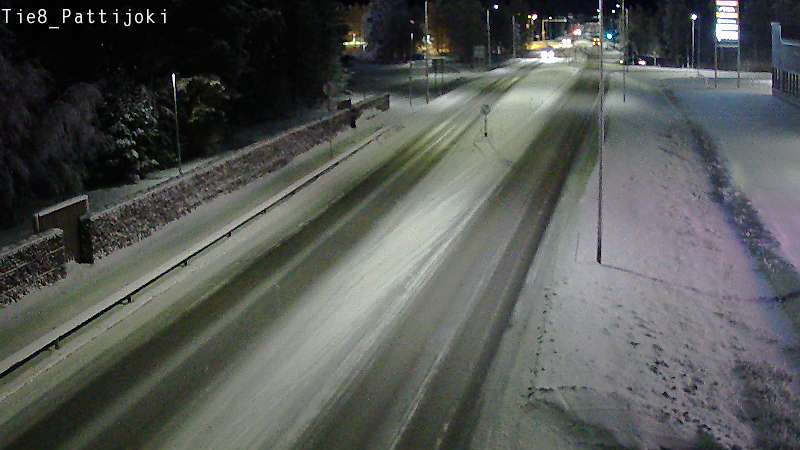 Weather Camera Image Road 8 Raahe, Pattijoki, Raahe, Pohjois-Pohjanmaa
