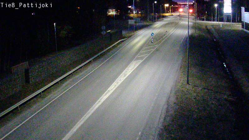 Weather Camera Image Väg 8 Raahe, Pattijoki, Raahe, Pohjois-Pohjanmaa