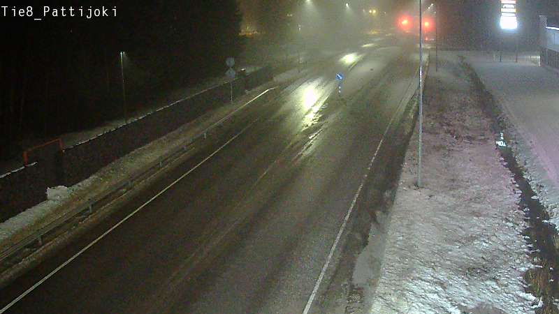 Weather Camera Image Väg 8 Raahe, Pattijoki, Raahe, Pohjois-Pohjanmaa
