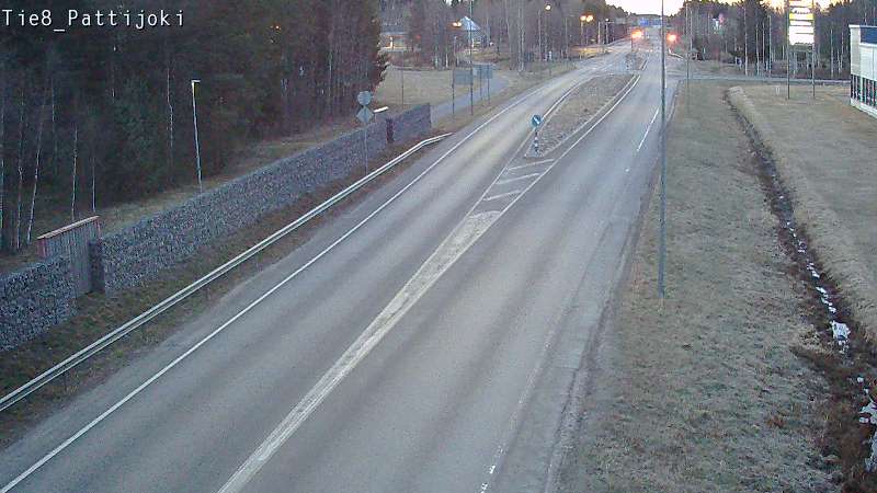 Kelikamerat Kuva Tie 8 Raahe, Pattijoki, Raahe, Pohjois-Pohjanmaa