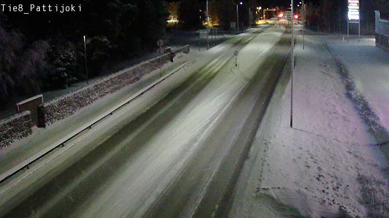 Weather Camera Image Road 8 Raahe, Pattijoki, Raahe, Pohjois-Pohjanmaa