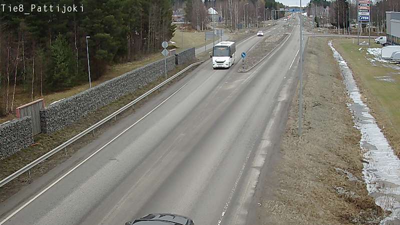 Kelikamerat Kuva Tie 8 Raahe, Pattijoki, Raahe, Pohjois-Pohjanmaa