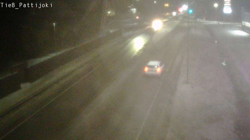 Weather Camera Image Road 8 Raahe, Pattijoki, Raahe, Pohjois-Pohjanmaa