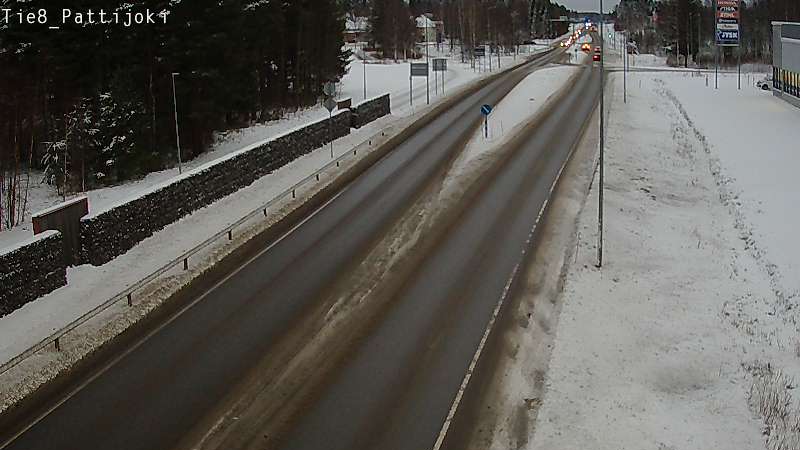 Kelikamerat Kuva Tie 8 Raahe, Pattijoki, Raahe, Pohjois-Pohjanmaa