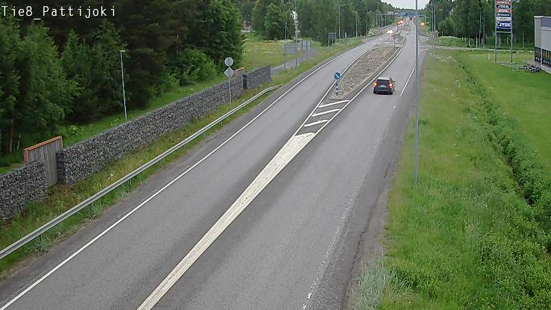Kelikamerat Kuva Tie 8 Raahe, Pattijoki, Raahe, Pohjois-Pohjanmaa