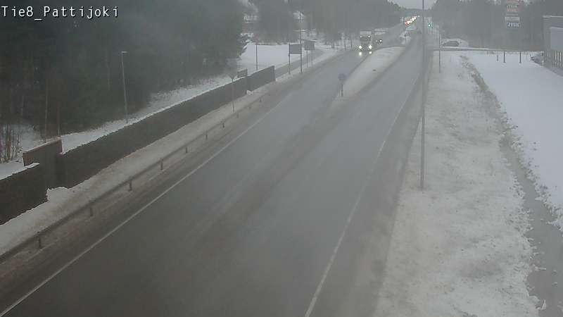 Weather Camera Image Road 8 Raahe, Pattijoki, Raahe, Pohjois-Pohjanmaa