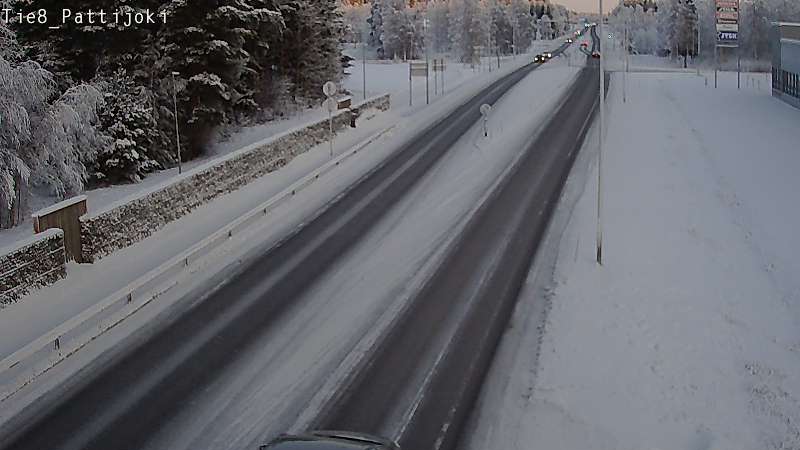 Weather Camera Image Road 8 Raahe, Pattijoki, Raahe, Pohjois-Pohjanmaa