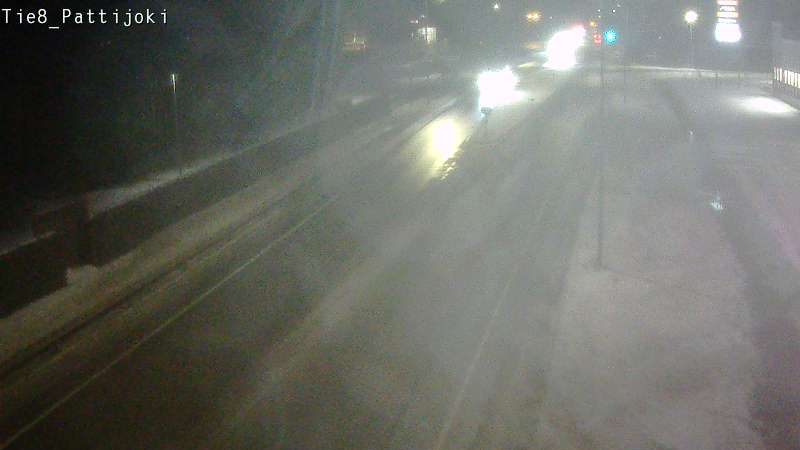 Weather Camera Image Road 8 Raahe, Pattijoki, Raahe, Pohjois-Pohjanmaa