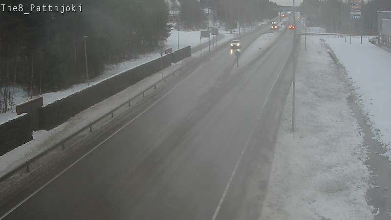 Weather Camera Image Road 8 Raahe, Pattijoki, Raahe, Pohjois-Pohjanmaa