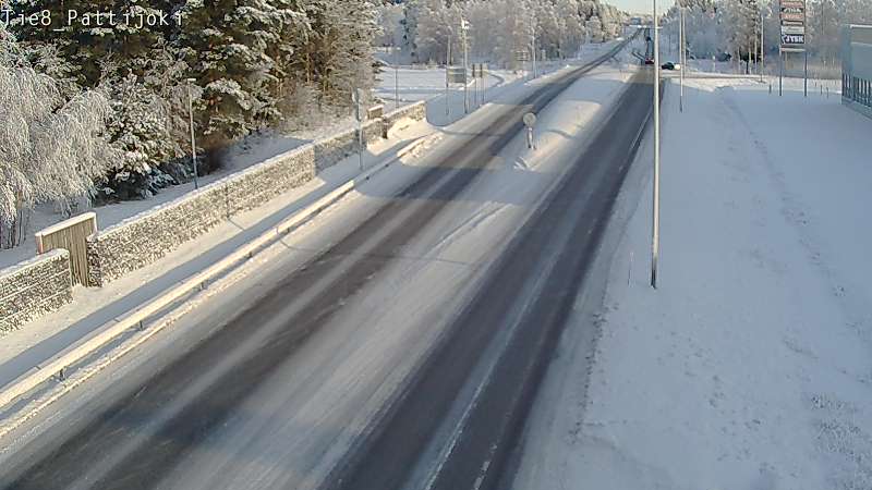 Weather Camera Image Road 8 Raahe, Pattijoki, Raahe, Pohjois-Pohjanmaa