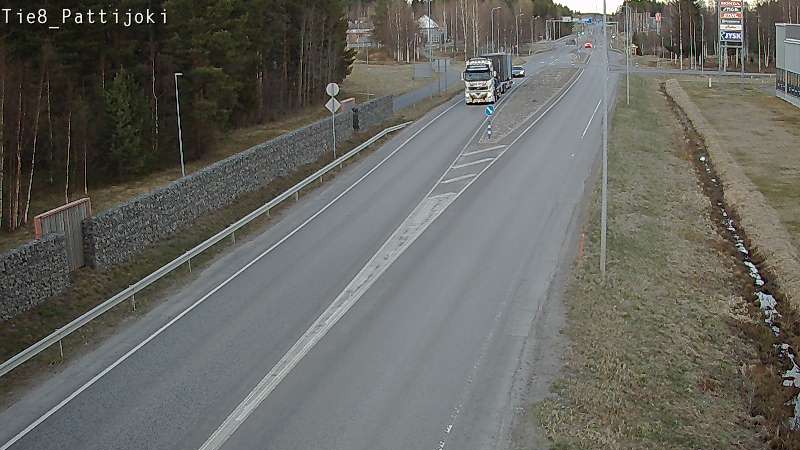 Kelikamerat Kuva Tie 8 Raahe, Pattijoki, Raahe, Pohjois-Pohjanmaa