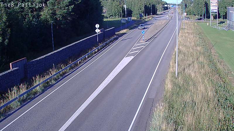 Weather Camera Image Road 8 Raahe, Pattijoki, Raahe, Pohjois-Pohjanmaa
