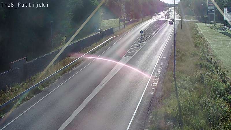 Weather Camera Image Road 8 Raahe, Pattijoki, Raahe, Pohjois-Pohjanmaa