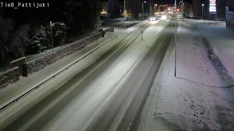 Weather Camera Image Road 8 Raahe, Pattijoki, Raahe, Pohjois-Pohjanmaa