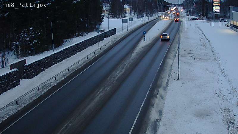 Kelikamerat Kuva Tie 8 Raahe, Pattijoki, Raahe, Pohjois-Pohjanmaa