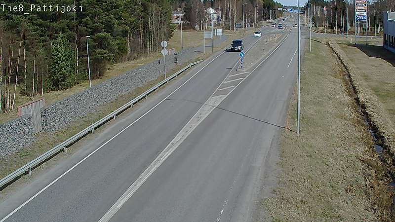 Kelikamerat Kuva Tie 8 Raahe, Pattijoki, Raahe, Pohjois-Pohjanmaa