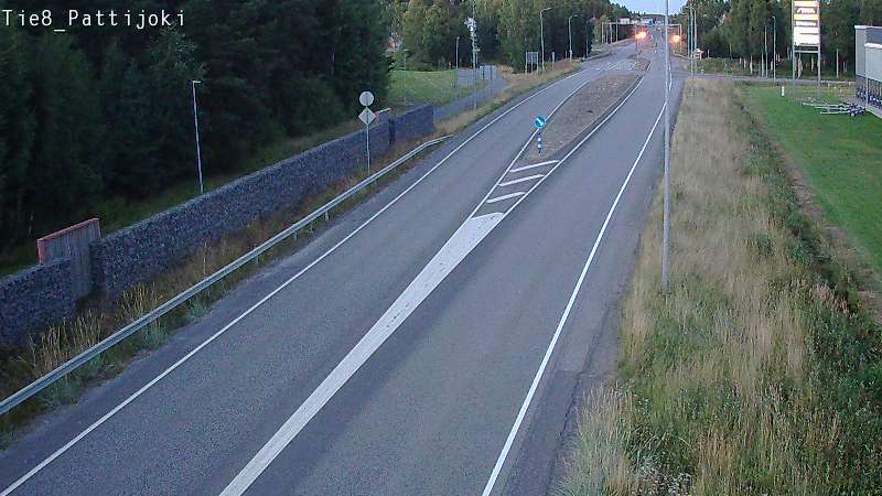 Weather Camera Image Road 8 Raahe, Pattijoki, Raahe, Pohjois-Pohjanmaa